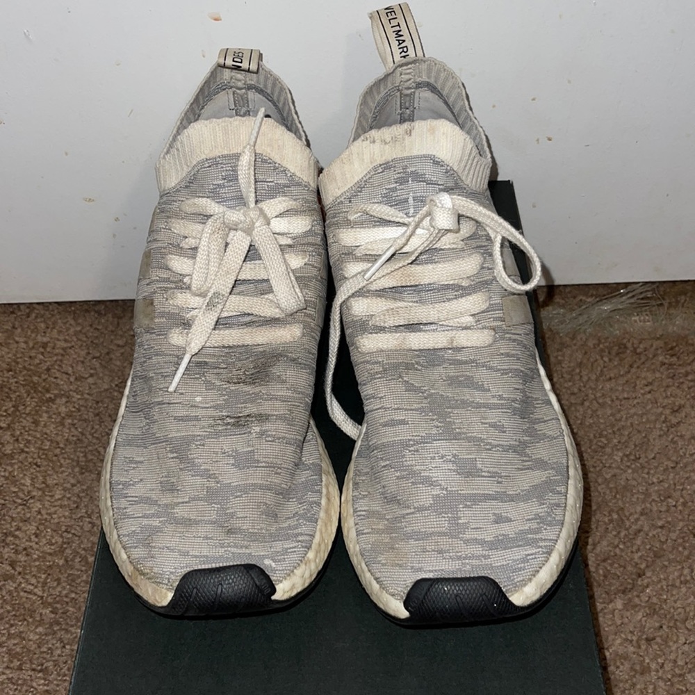 Size 12 Adidas NMD R2 with box